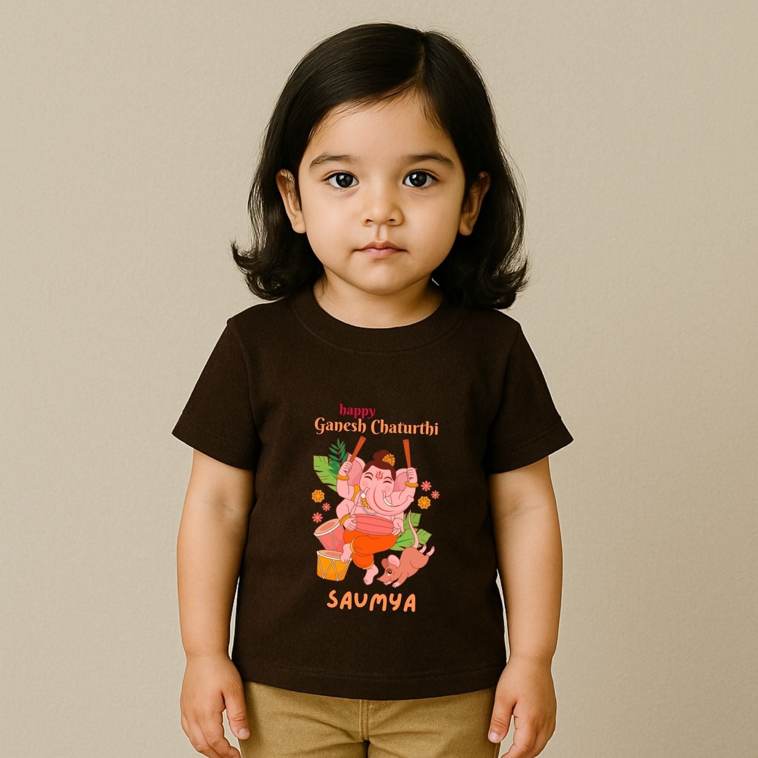Happy Ganesh Chaturthi | Personalized Ganpati T-Shirts for All - T Bhai