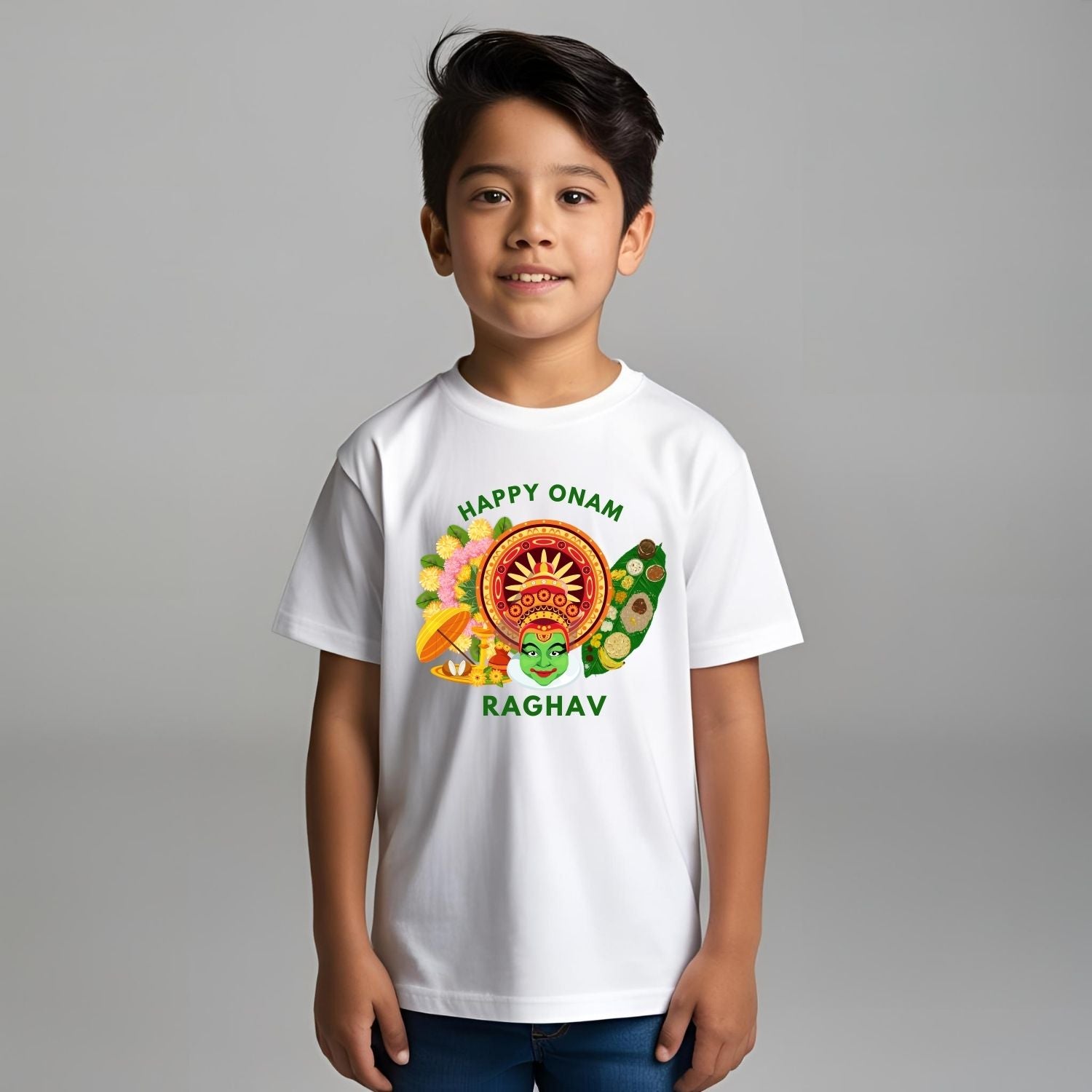 Personalized Happy Onam T-Shirt - T Bhai