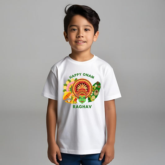 Personalized Happy Onam T-Shirt - T Bhai