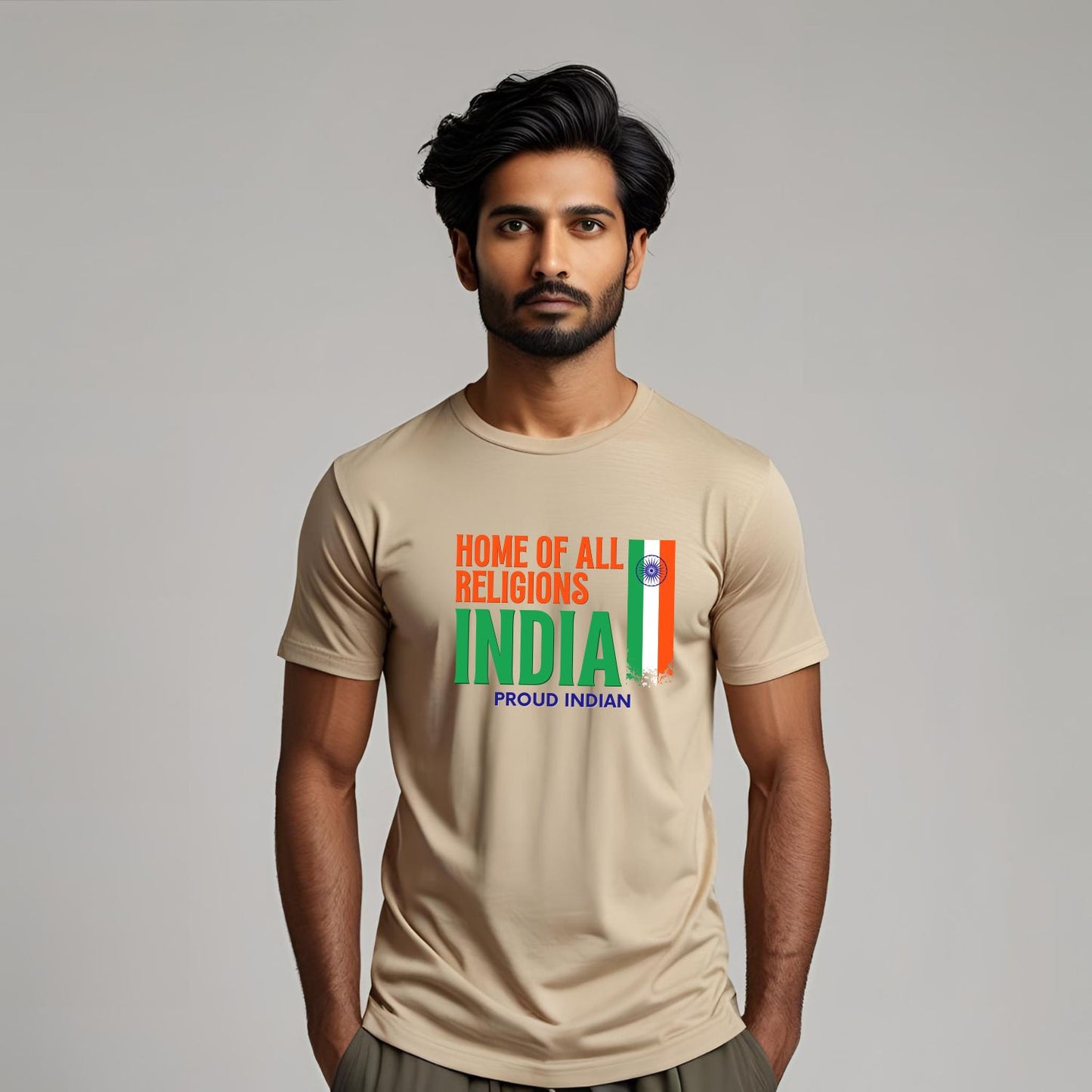 Home of All Religions Proud Indian T-Shirt - T Bhai