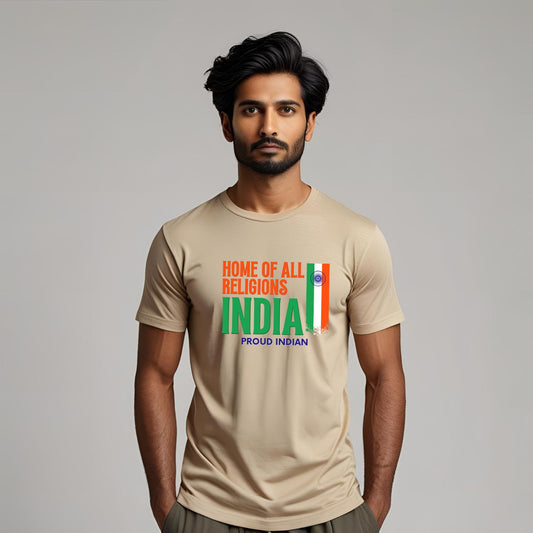 Home of All Religions Proud Indian T-Shirt - T Bhai