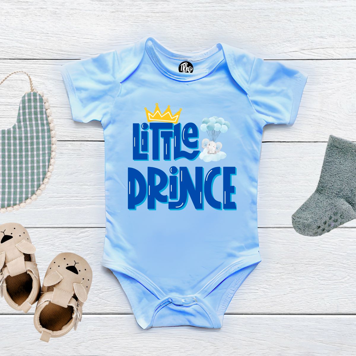Little Prince Newborn Gift Onesie for Babies - T Bhai