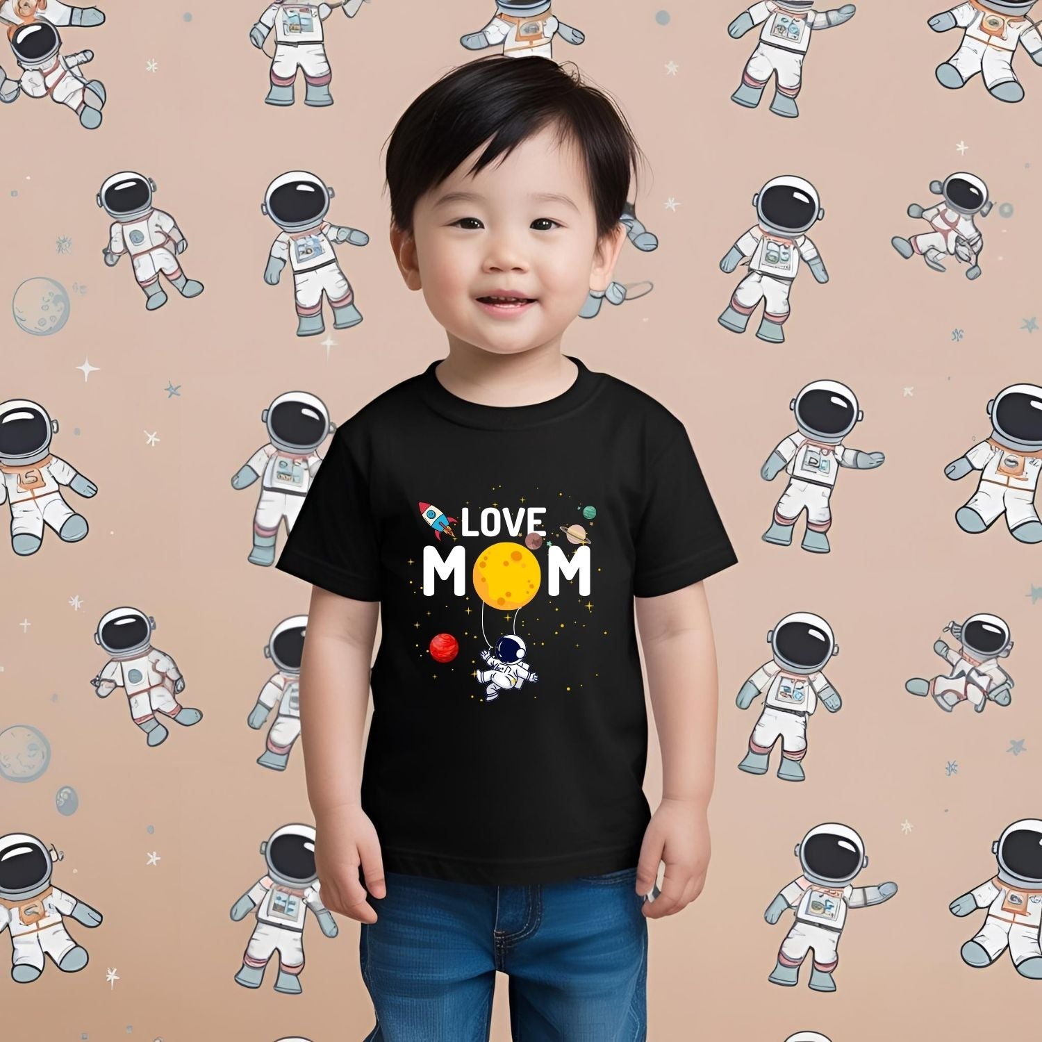 Love Mom T-Shirt for Kids - T Bhai