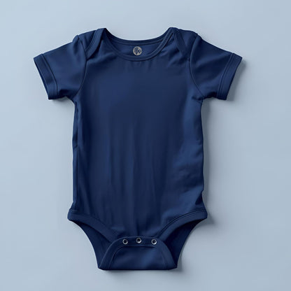 Plain Navy Blue Onesie for Baby - T Bhai