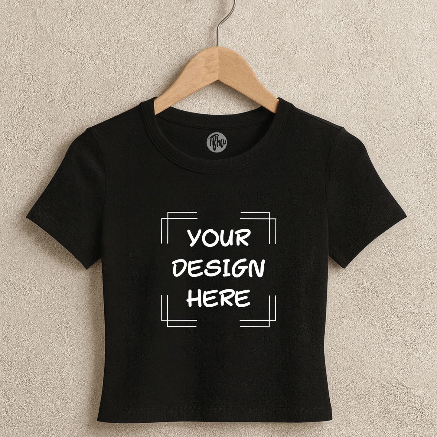 Custom Premium Stylish Baby Tee for Women