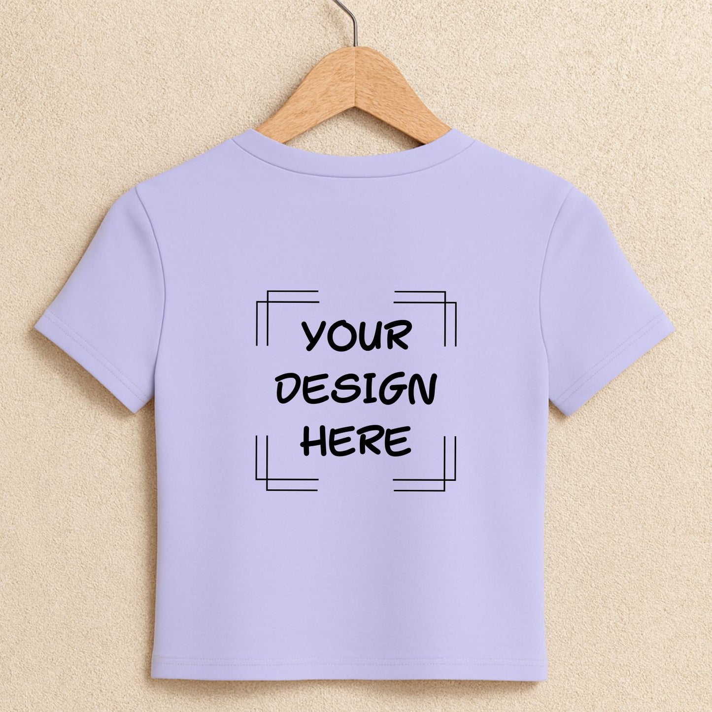 Custom Premium Stylish Baby Tee for Women