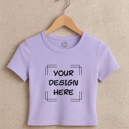 Custom Premium Stylish Baby Tee for Women