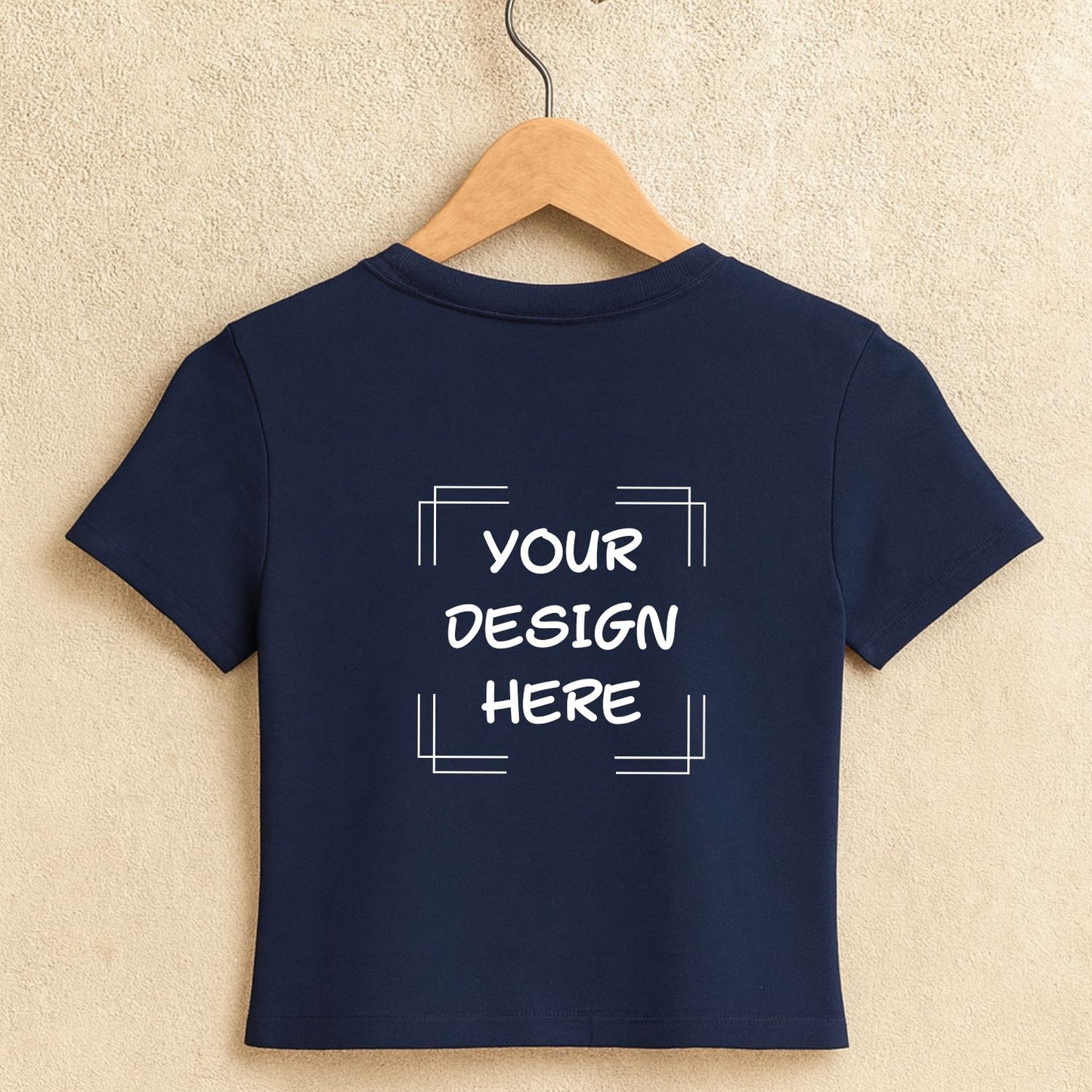 Custom Premium Stylish Baby Tee for Women