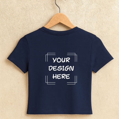 Custom Premium Stylish Baby Tee for Women