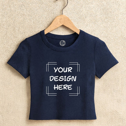 Custom Premium Stylish Baby Tee for Women