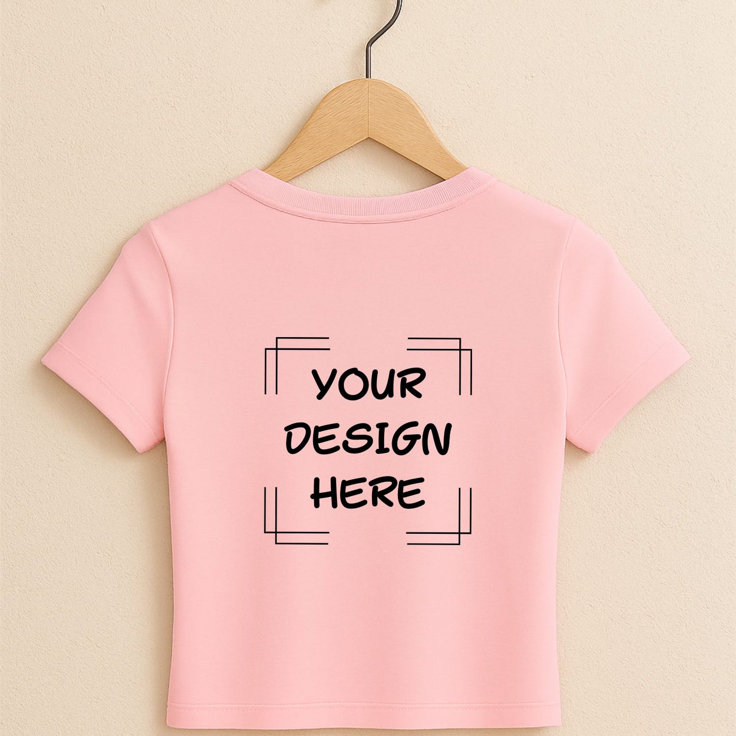 Custom Premium Stylish Baby Tee for Women