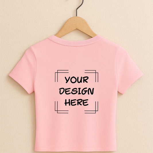 Custom Premium Stylish Baby Tee for Women