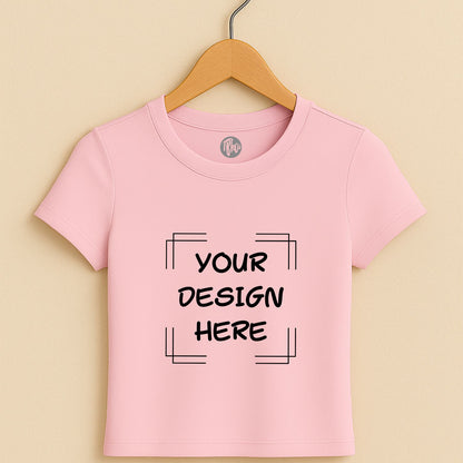 Custom Premium Stylish Baby Tee for Women