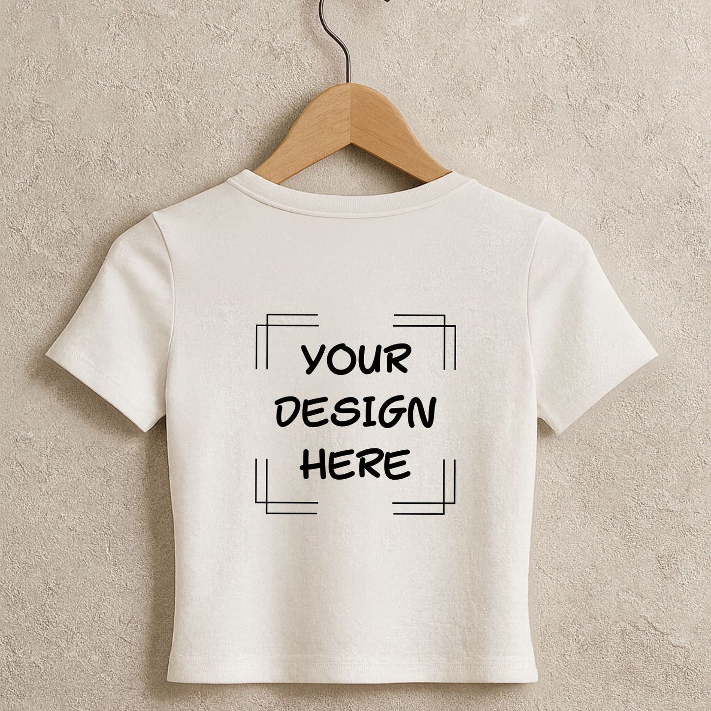 Custom Premium Stylish Baby Tee for Women