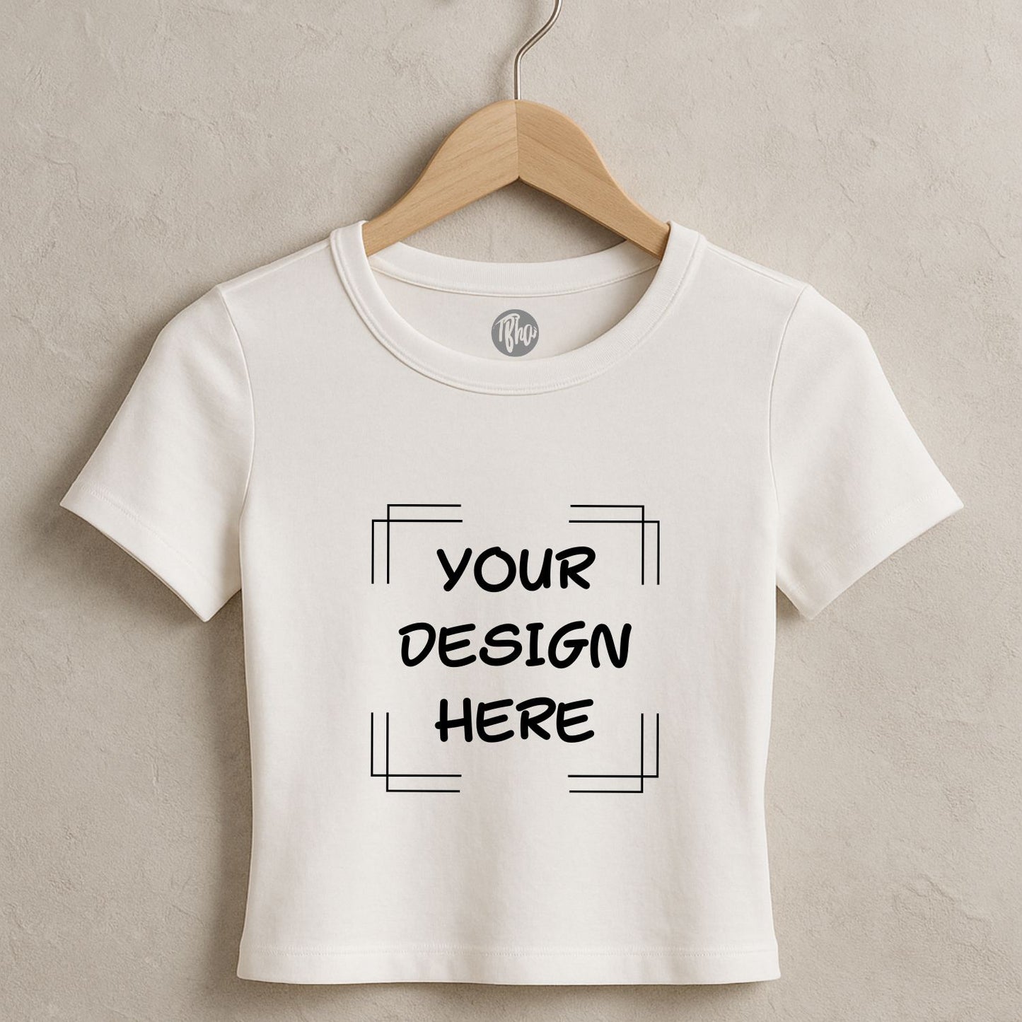 Custom Premium Stylish Baby Tee for Women