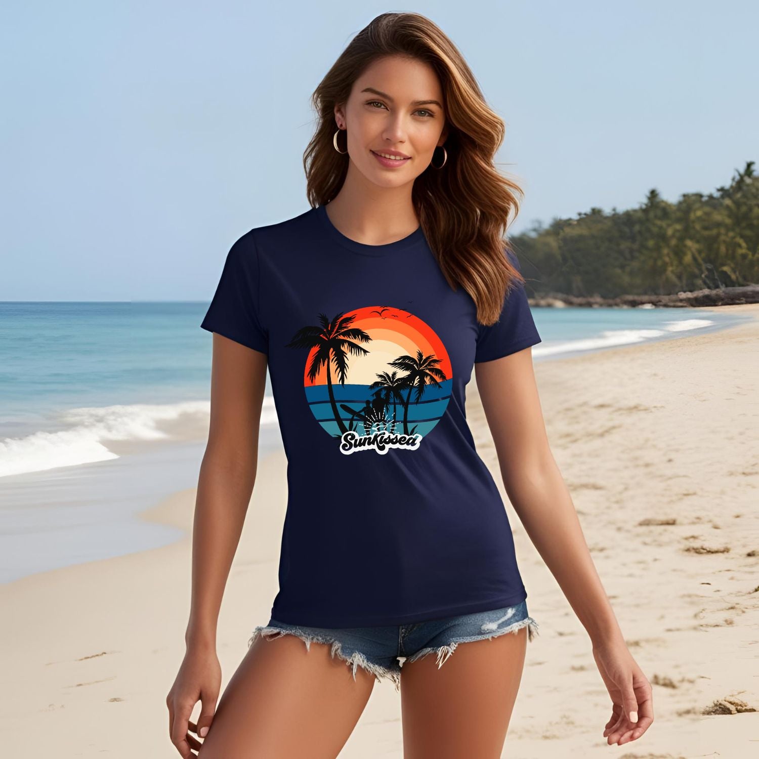Sunkissed Beach Vacation T-Shirts - T Bhai