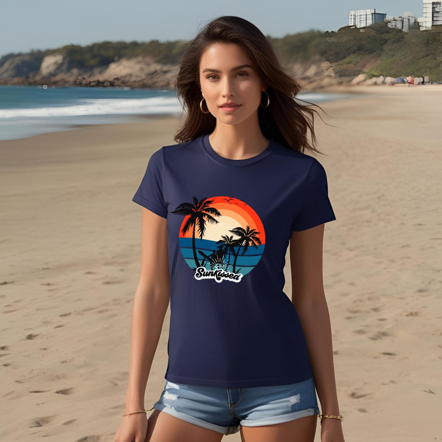 Sunkissed Beach Vacation T-Shirts - T Bhai