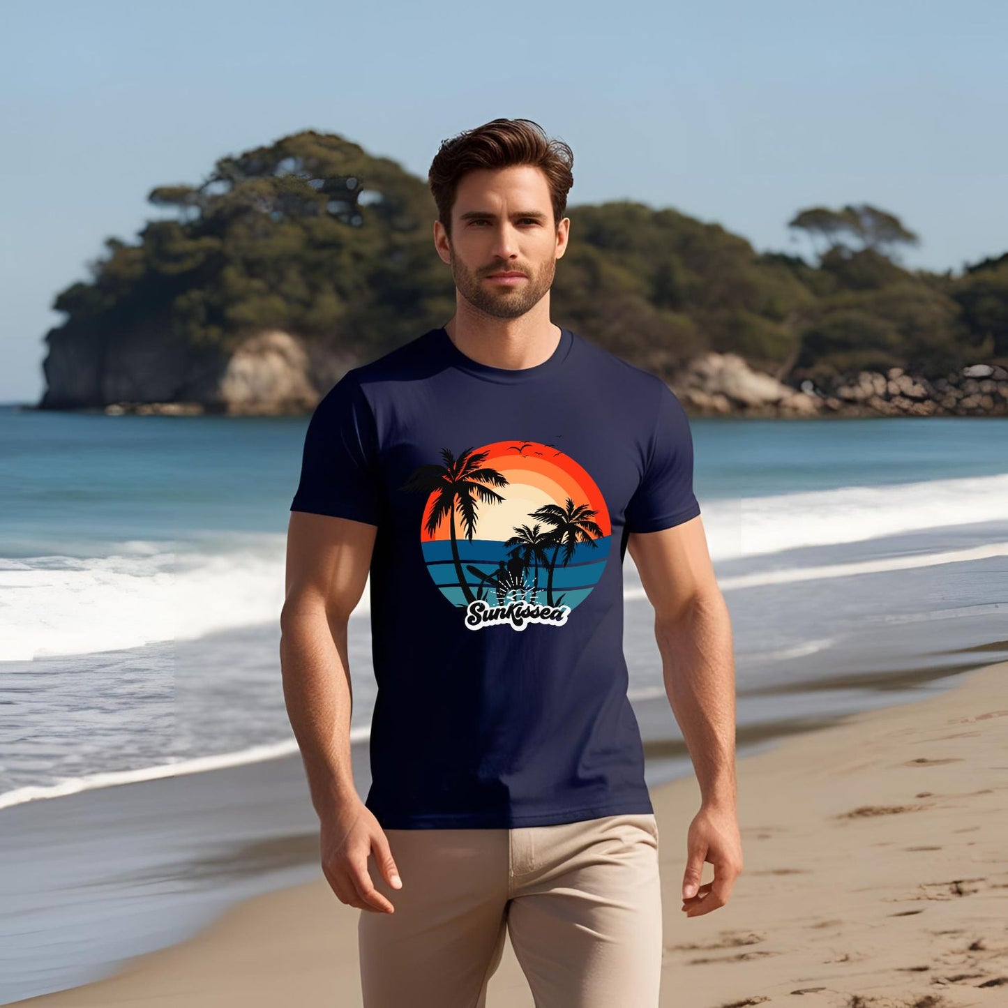 Sunkissed Beach Vacation T-Shirts - T Bhai