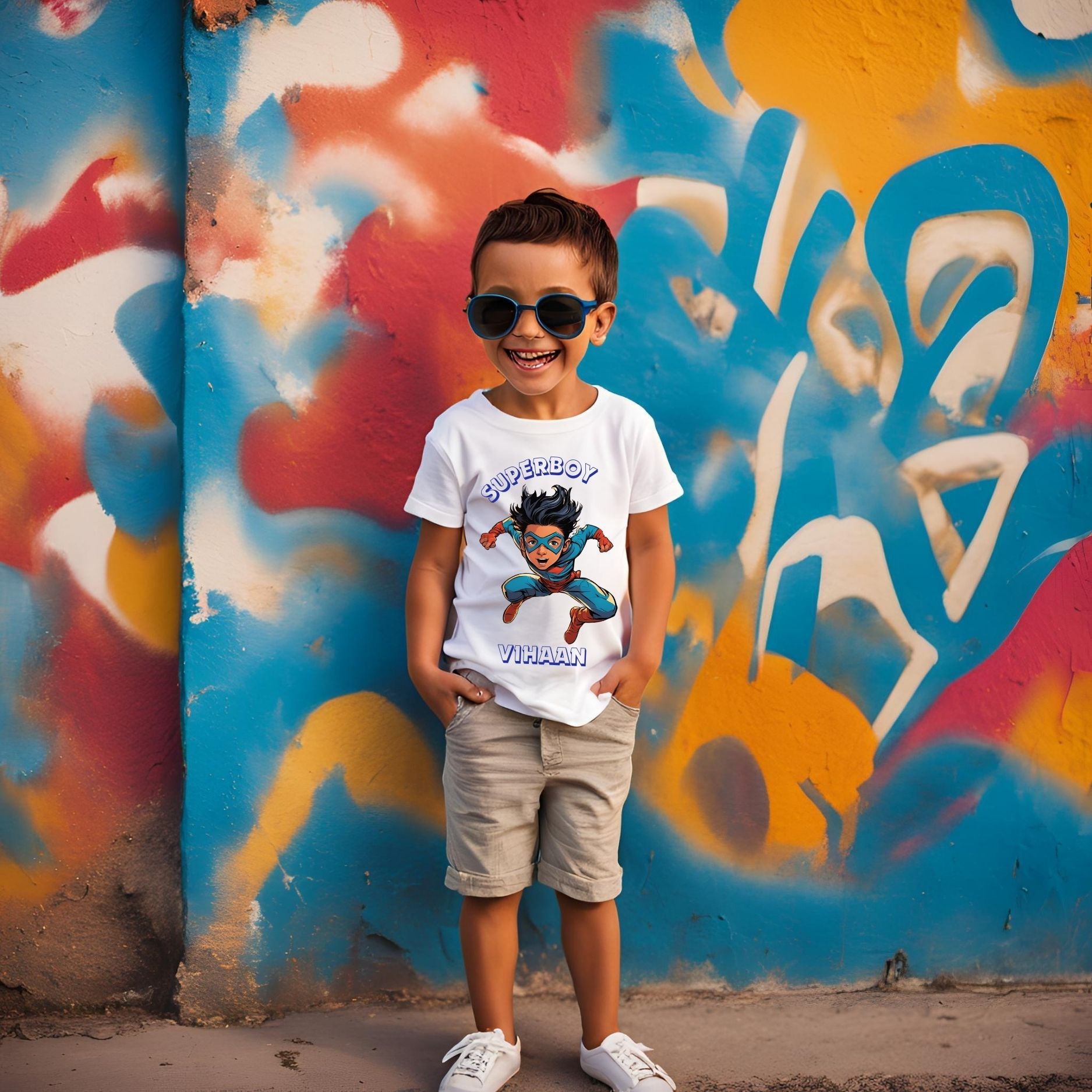 Superboy Kids T-Shirt - T Bhai