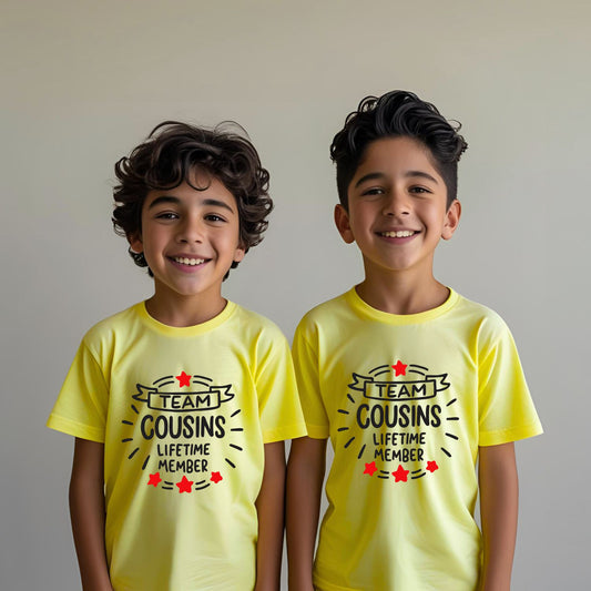 Team Cousins Lifetime Member T-Shirts - T Bhai