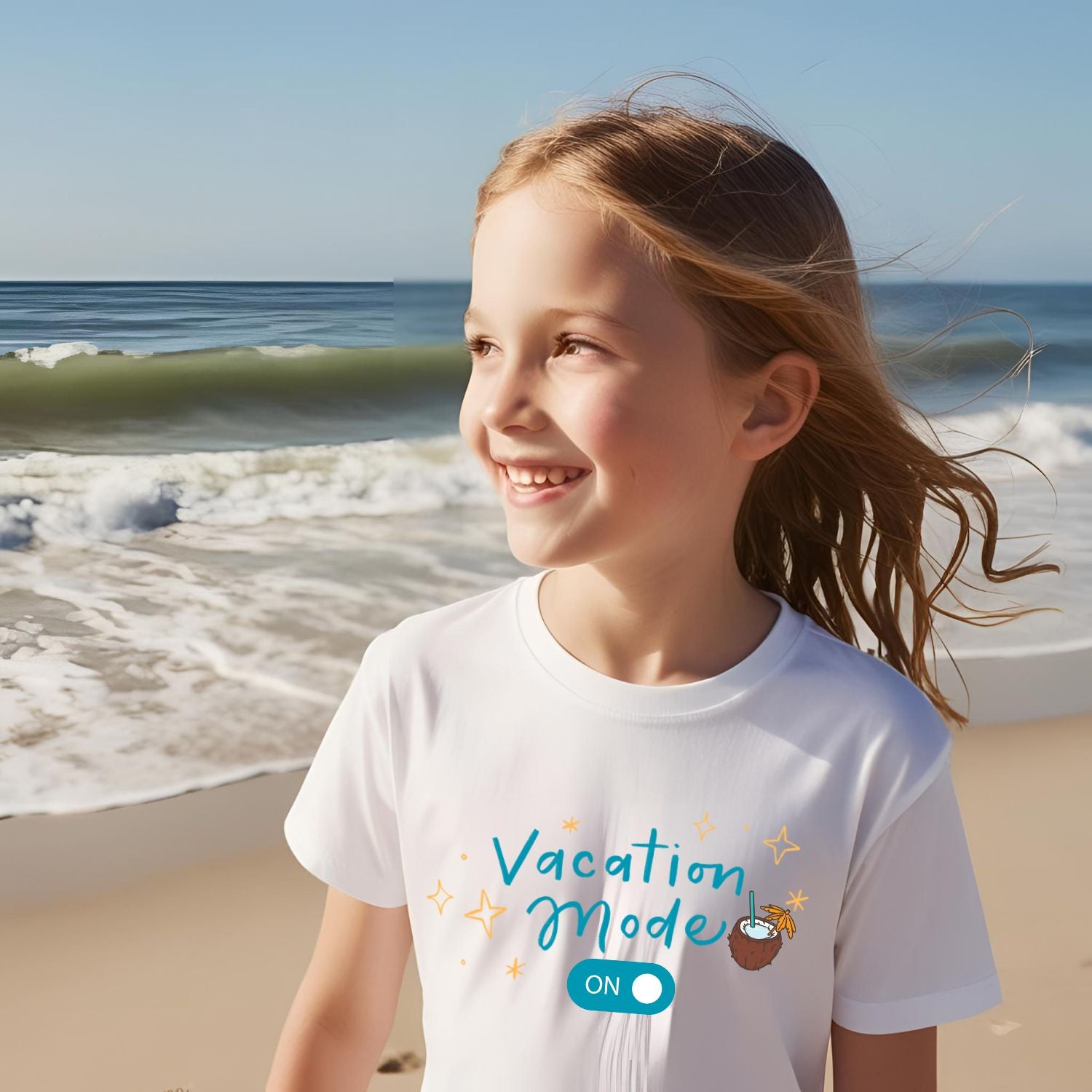 Vacation Mode ON Family & Group Outing T-Shirts - T Bhai