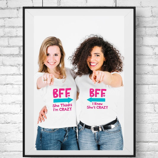 BFF T-Shirt for Women - T Bhai