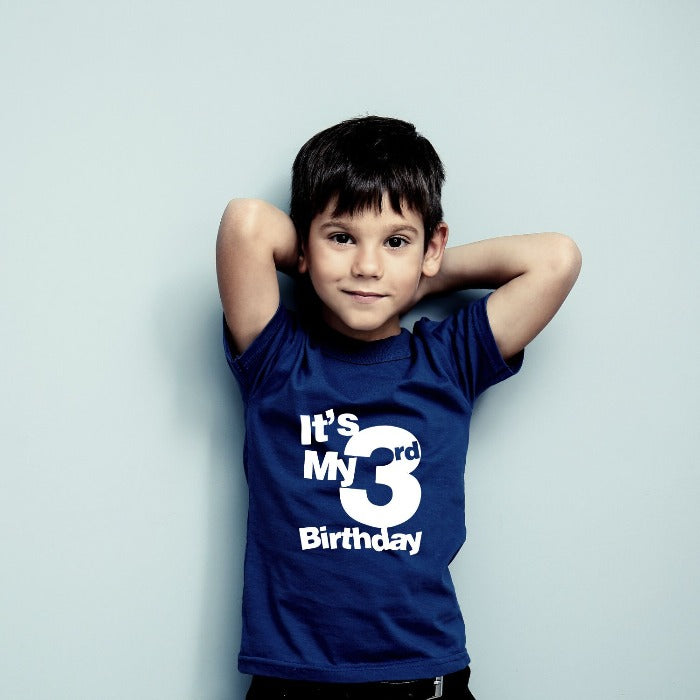 It's my Third Birthday T-Shirt for Kids - T Bhai